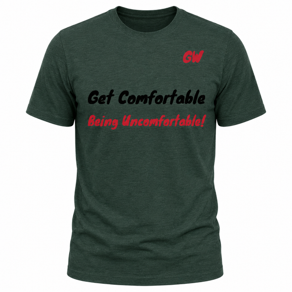 Short-Sleeve Unisex T-Shirt Comfortable Uncomfortable BLK RED