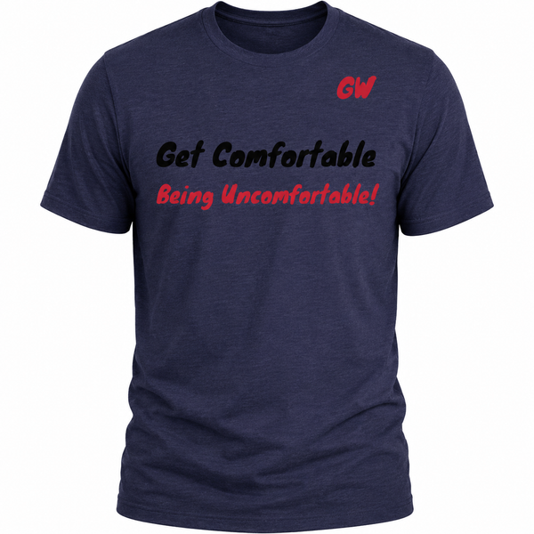Short-Sleeve Unisex T-Shirt Comfortable Uncomfortable BLK RED
