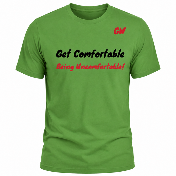 Short-Sleeve Unisex T-Shirt Comfortable Uncomfortable BLK RED