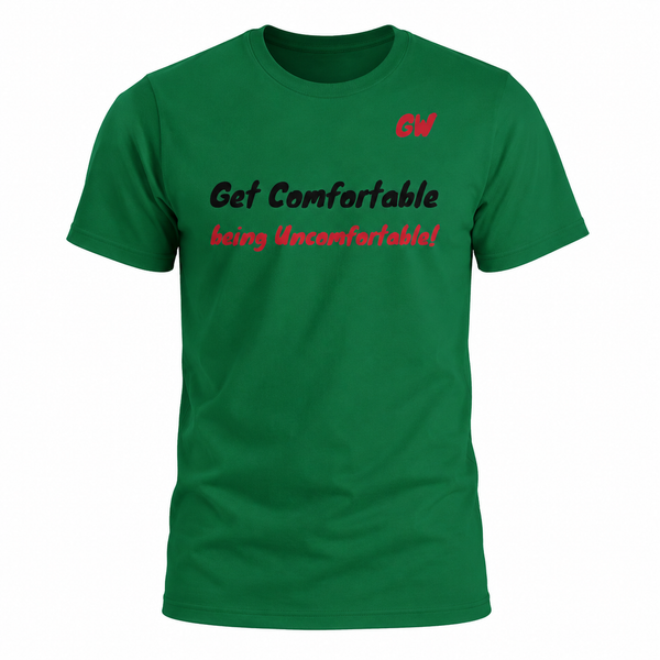 Short-Sleeve Unisex T-Shirt Comfortable Uncomfortable BLK RED