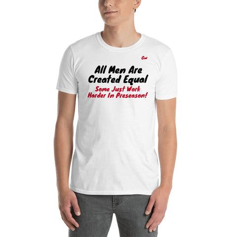 T-Shirt Men Created Equal white