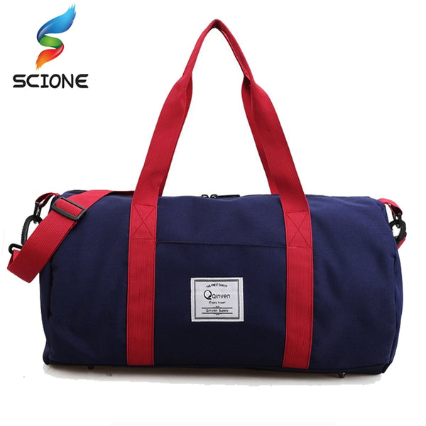 Top Quality Fitness Gym Sport Bags Men and Women Waterproof Sports Handbag Outdoor Travel Camping Multi-function Bag