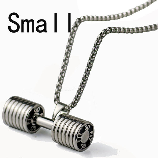 Stainless Steel Necklace Gym Fitness  for Men & Women