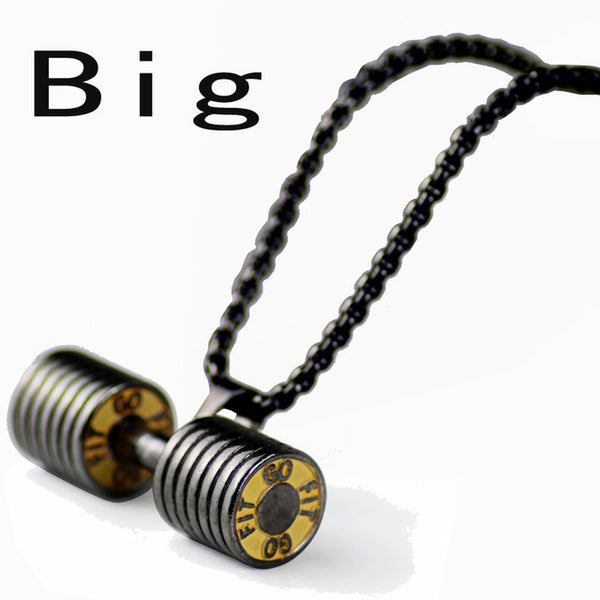 Stainless Steel Necklace Gym Fitness  for Men & Women