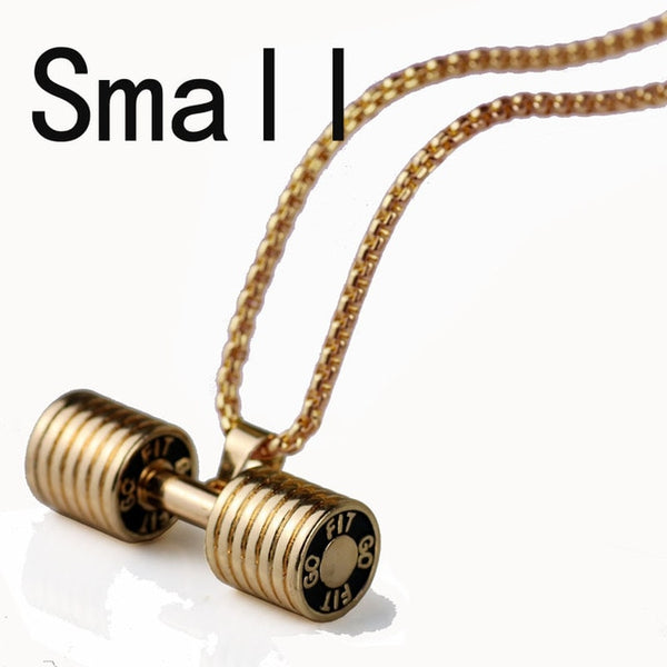 Stainless Steel Necklace Gym Fitness  for Men & Women